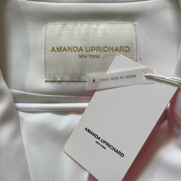 Amanda Uprichard beautiful white blazer.  Never been worn.  Tags still attached. - Picture 3 of 3